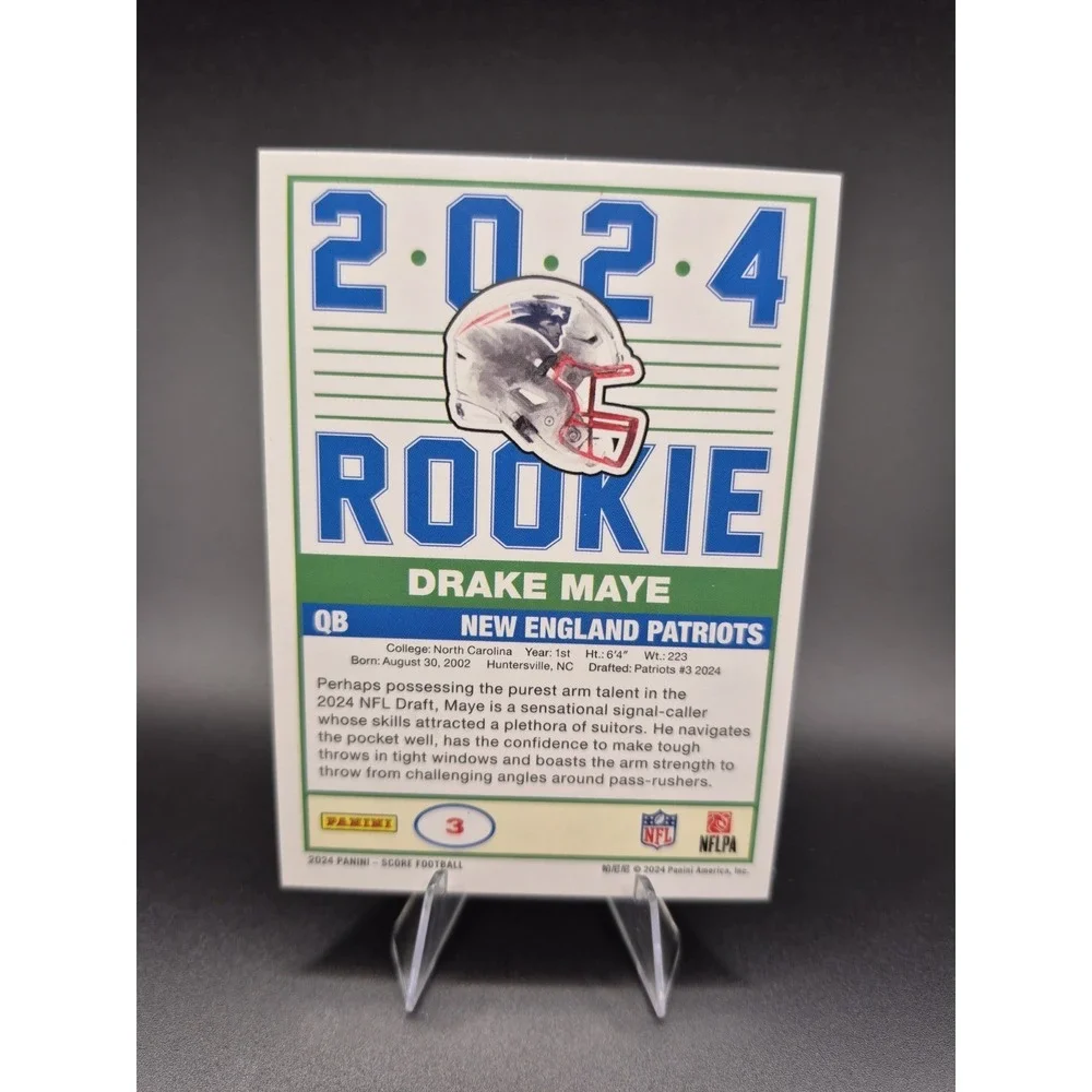 2024 Score - 35th Anniversary Rookie Drake Maye #3 (RC)